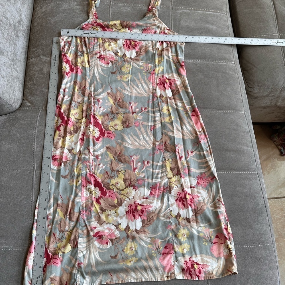 Islander Pink and Red Spaghetti Strap Sundress - Picture 5 of 7